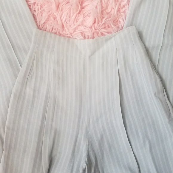 High waisted Emanuel Ungaro pinstripe trouser - Picture 4 of 8